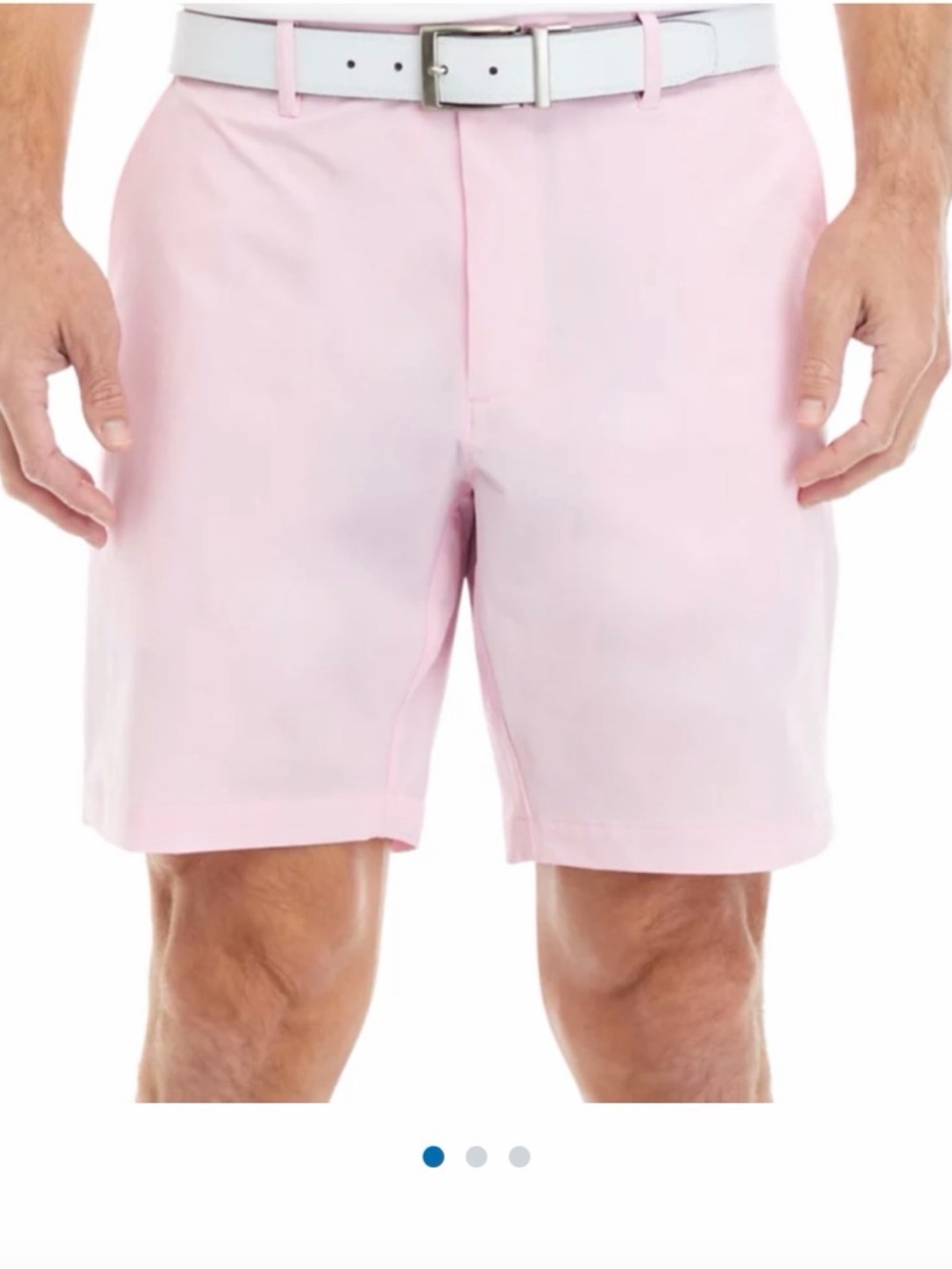 Original Penguin Pink Flat Front Men's Shorts